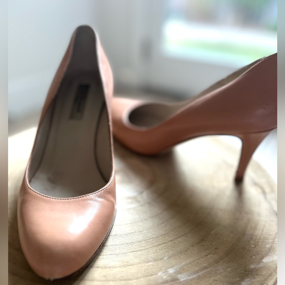 L.K. Bennett Samira nude heels